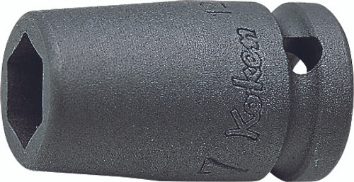 Koken 12460MG-5.5 | 1/4" Sq. Drive Sockets With Magnet for Self Tapping Screws