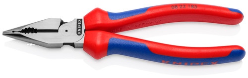 KNIPEX 7 1/2" Needle-Nose Combination Pliers - 08 22 185 Needle Nose Combination Pliers