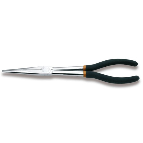 Beta Tools Extra-Long Needle Knurled Nose Plier