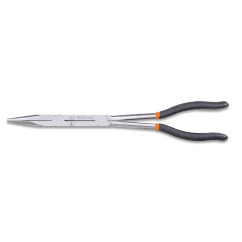 Beta Tools Extra-Long Needle Knurled Nose Plier - 11680070