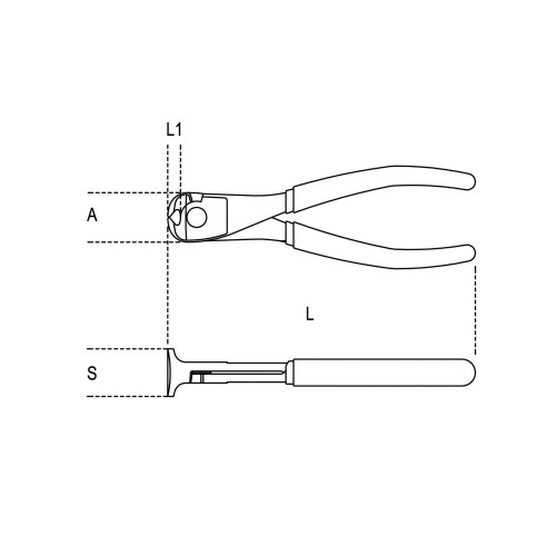 Wiha 32659 Soft Grip End Cutting Nippers 8.0