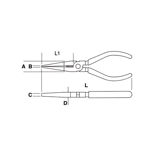 Neddle Nose Pliers Tool Line Style Icon Vector Illustration Design Royalty  Free SVG, Cliparts, Vectors, and Stock Illustration. Image 153247675.