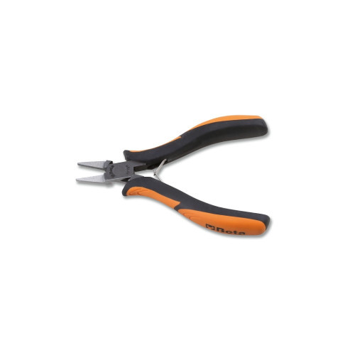 Beta Tools Smooth Flat Short Nose Plier, OAL 130mm