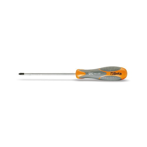 Beta Tools 3 x 60mm Screwdriver for Cross Head Phillips Screws