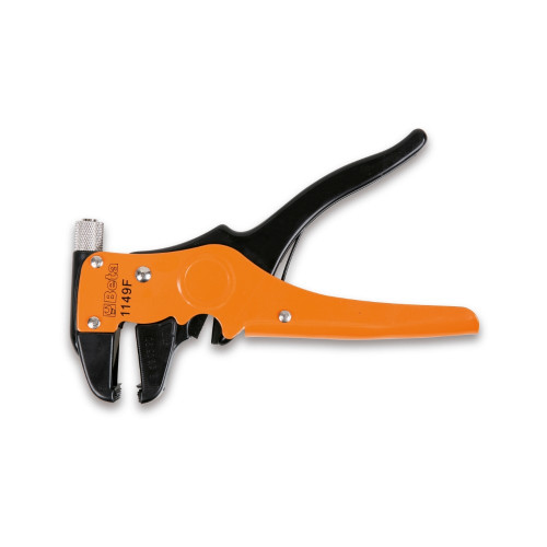 Beta Tools Front Wire Stripping Plier with Cutting Blade, Self-Adjustable