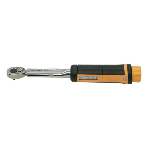 Tohnichi 100QL TORQUE WRENCH Ratchet Head Type Adjustable Torque Wrench, 20-100, 1kgf.cm, 1/4" Square Drive Torque Wrench Head