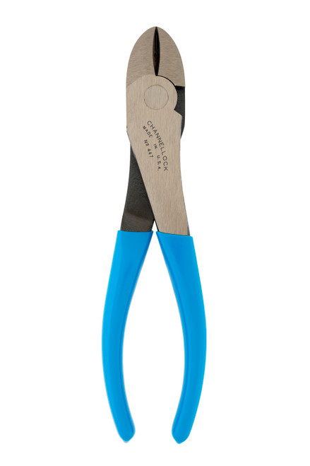 Channellock High Leverage Curved Diagonal Cutting Plier, 7.75 in