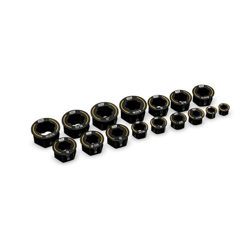 GEARWRENCH Set of 16 Bolt Biter SAE/Metric Wrench Inserts