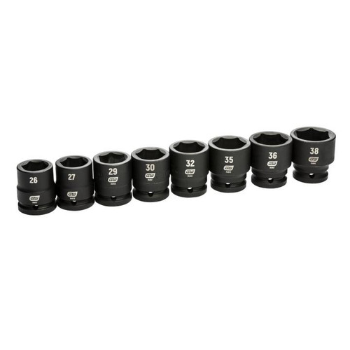 GEARWRENCH Set of 8 3/4 in Drive 6-Point Metric Impact Sockets