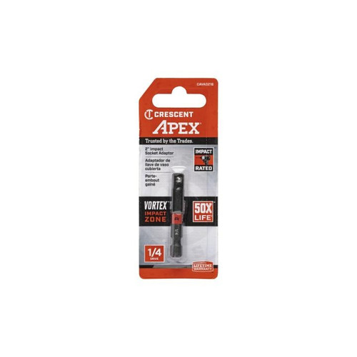 CRESCENT 1/4 in Drive Vortex Impact Socket Adapter
