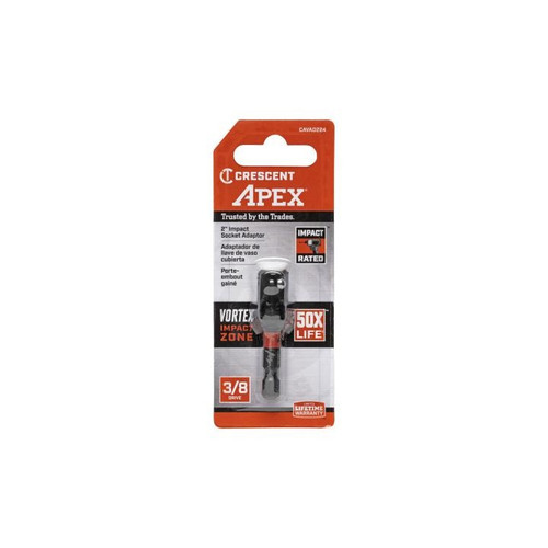 CRESCENT 3/8 in Drive Vortex Impact Socket Adapter