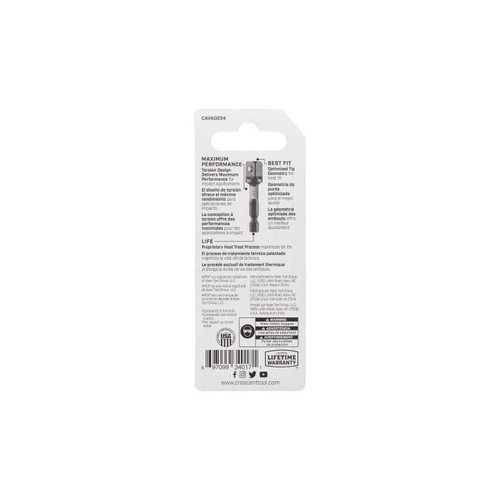 CRESCENT 3/8 in Drive Vortex Impact Socket Adapter