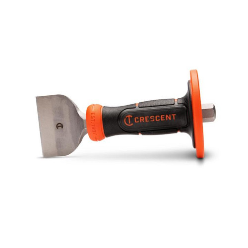 CRESCENT Brick Chisel with Handguard, 3 in x 8-1/2 in