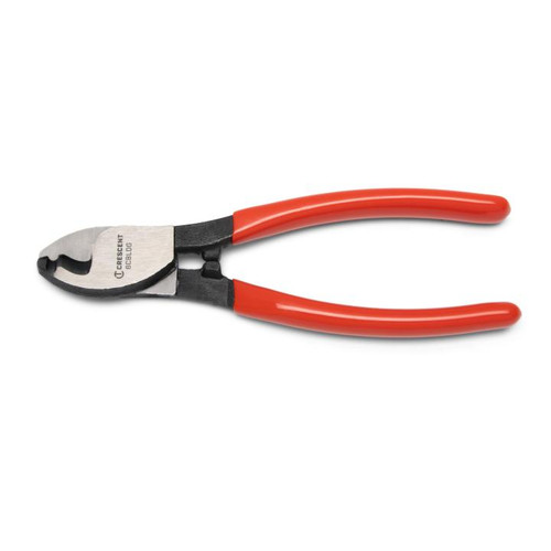 CRESCENT Cable Cutter Dipped Handle Plier, 6 in