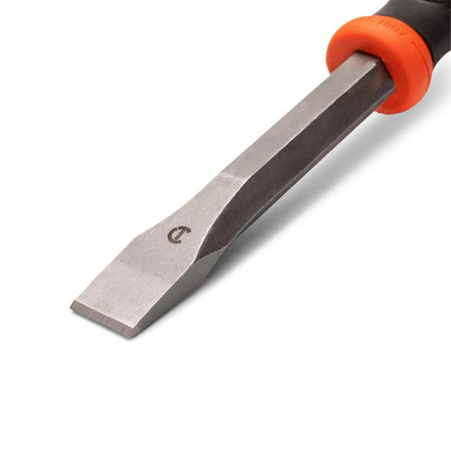 CRESCENT Cold Chisel with Handguard, 1 in x 12 in