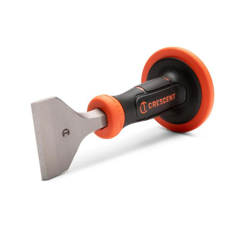 CRESCENT Electrician Chisel with Handguard, 2-3/4 in x 9 in