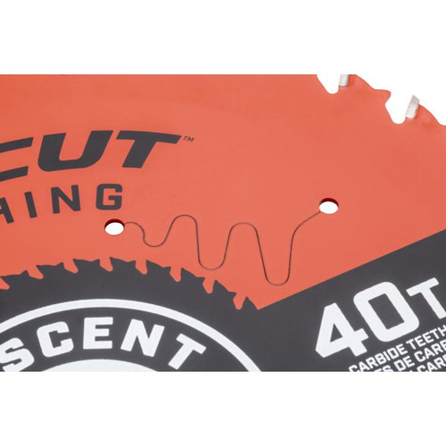 CRESCENT FineCut Finishing Circular Saw Blade, 7-1/4 in x 40-Tooth