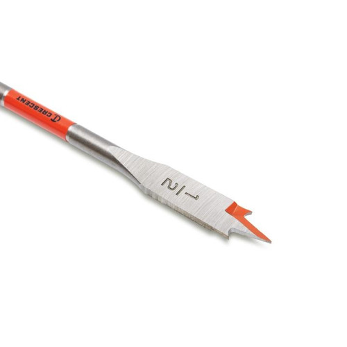 CRESCENT Flat Spade Drill Bit, 1/2 in x 6 in