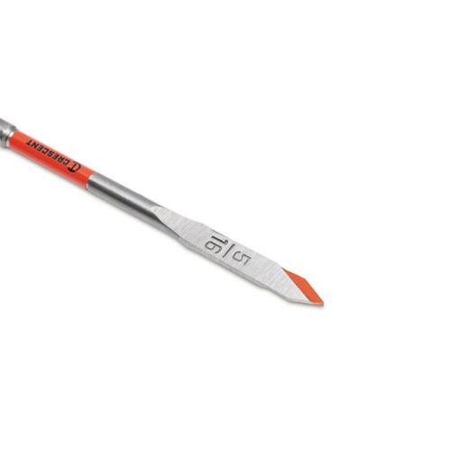 CRESCENT Flat Spade Drill Bit, 5/16 in x 6 in