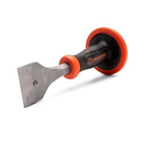 CRESCENT Flooring Chisel with Handguard, 2-1/2 in x 10 in