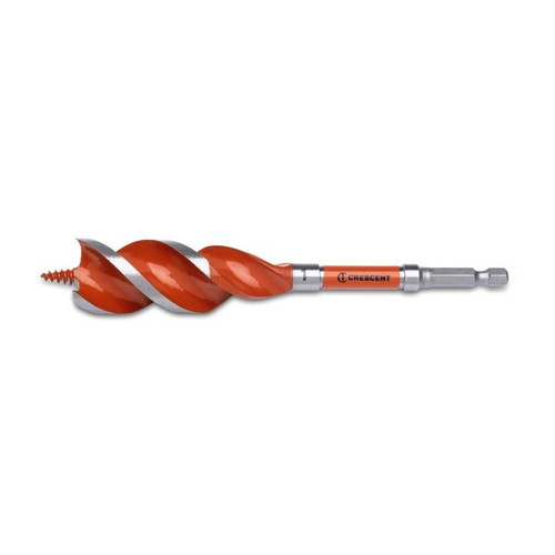 CRESCENT High Speed Auger Drill Bit, 1 in x 6 in