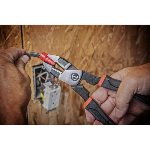 CRESCENT Lineman's Plier with Cushion Grip, 8 in