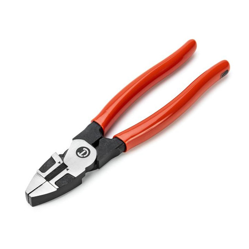 CRESCENT Lineman's Plier with Dipped Handle, 9.5 in