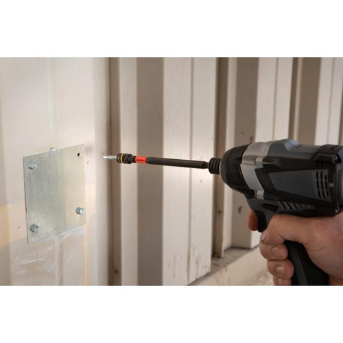 CRESCENT Magnetic Impact Nut Driver and Extractor, 5/16 in x 6 in