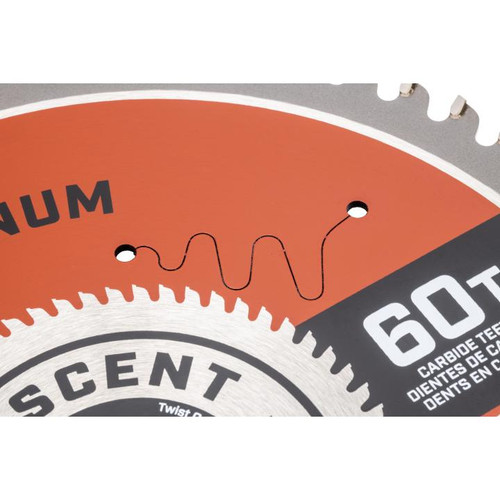 CRESCENT Medium Aluminum Circular Saw Blade, 7-1/4 in x 60-Tooth