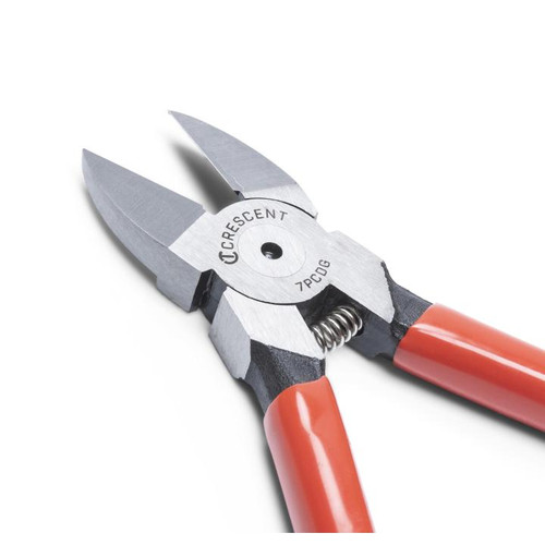 CRESCENT Plastic Cutting Plier with Dipped Grip, 7 in