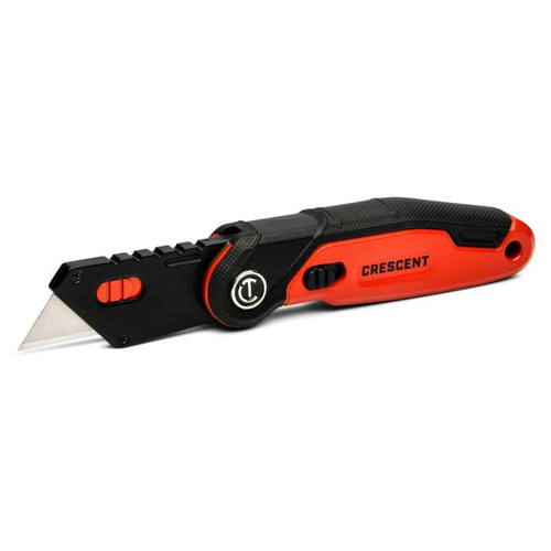 CRESCENT Quick-Change Folding Blade Utility Knife, 6.87 in - GW CTKF3 Knife