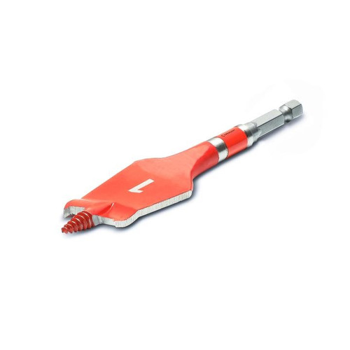 CRESCENT Screw Point Spade Drill Bit, 1 in x 4 in
