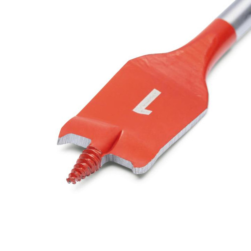 CRESCENT Screw Point Spade Drill Bit, 1 in x 6 in