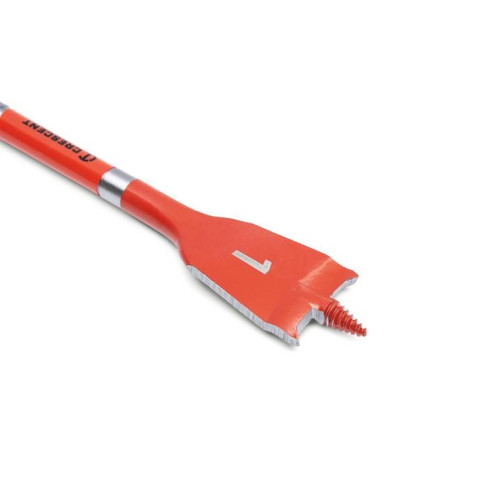 CRESCENT Screw Point Spade Drill Bit, 1 in x 6 in