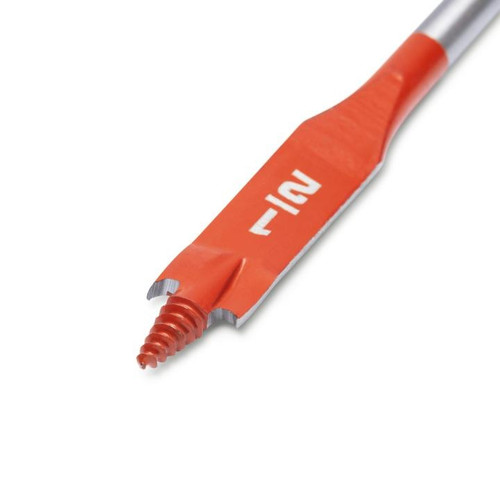 CRESCENT Screw Point Spade Drill Bit, 1/2 in x 4 in