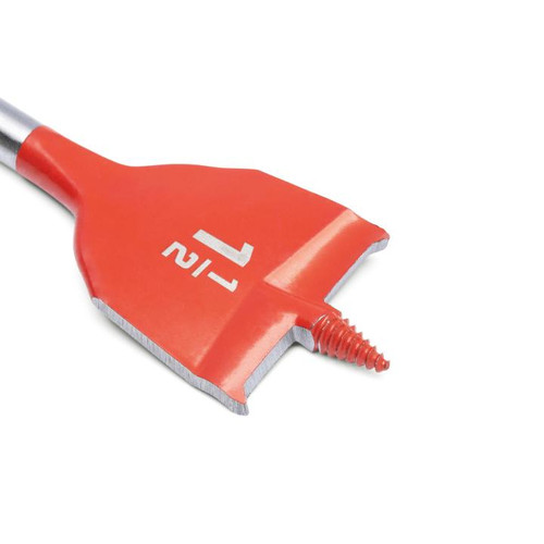 CRESCENT Screw Point Spade Drill Bit, 1-1/2 in x 4 in