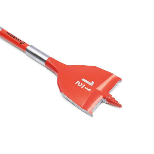 CRESCENT Screw Point Spade Drill Bit, 1-1/2 in x 6 in