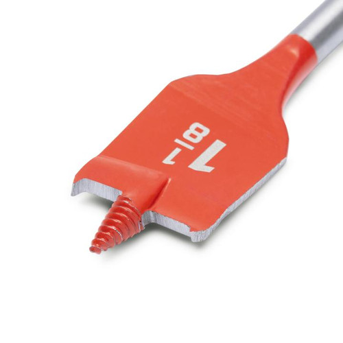 CRESCENT Screw Point Spade Drill Bit, 1-1/8 in x 4 in