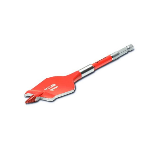 CRESCENT Screw Point Spade Drill Bit, 1-3/8 in x 6 in