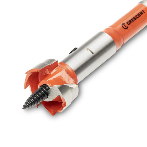 CRESCENT Self Feed Drill Bit, 1 in x 5 in