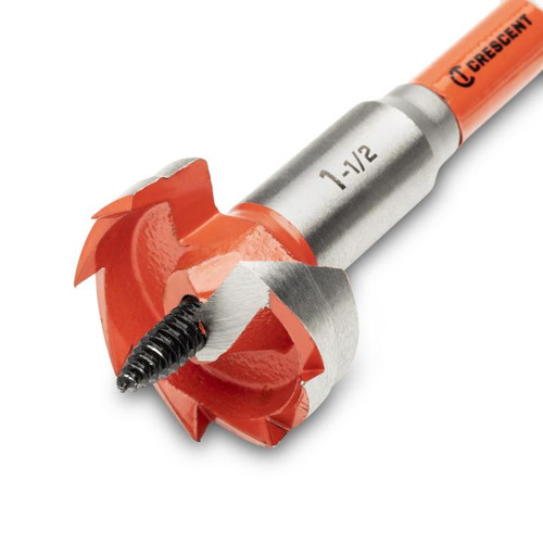 CRESCENT Self Feed Drill Bit, 1-1/2 in x 5 in