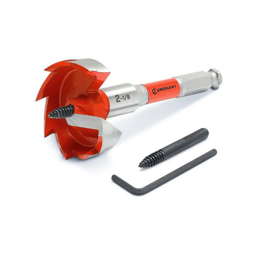 CRESCENT Self Feed Drill Bit, 2-1/8 in x 5 in