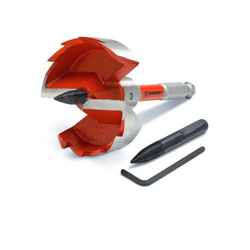 CRESCENT Self Feed Drill Bit, 3 in x 5 in