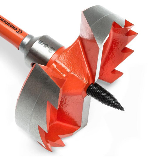 CRESCENT Self Feed Drill Bit, 3-5/8 in x 5 in