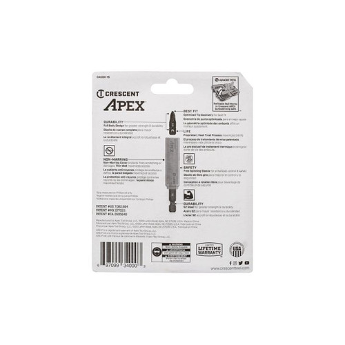 CRESCENT Set of 15 U-Guard Bit Holder with 14 - PH2 Phillips Bits