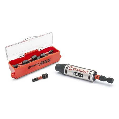 CRESCENT Set of 15 Vortex Bit Holder with Torx Bits