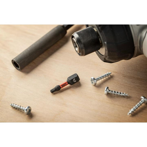 CRESCENT Set of 2 Square Vortex Impact Power Bit, PH1 x 1 in