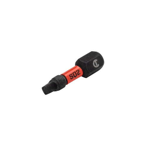 CRESCENT Set of 2 Square Vortex Impact Power Bit, PH2 x 1 in
