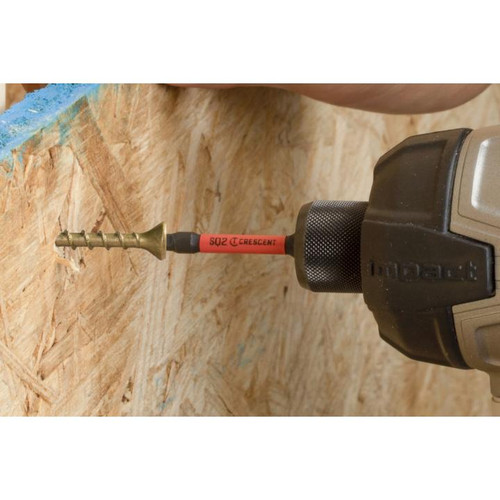 CRESCENT Set of 2 Square Vortex Impact Power Bit, PH2 x 2 in