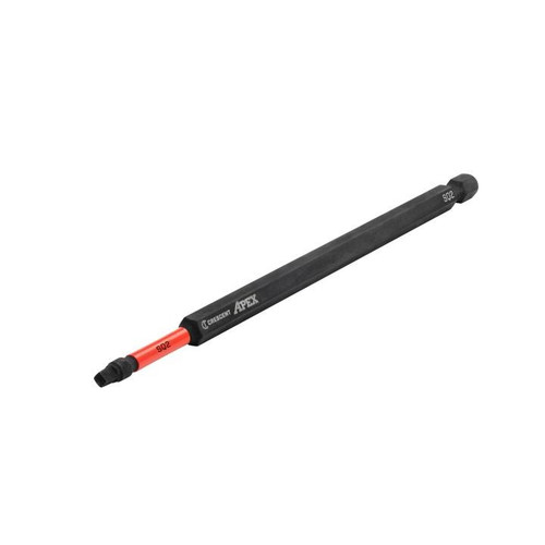 CRESCENT Set of 2 Square Vortex Impact Power Bit, PH2 x 6 in